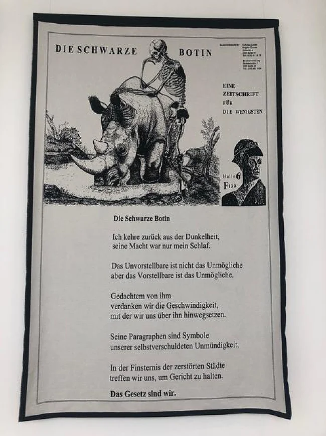 Die schwarze Botin | © Diözesanmuseum Freising